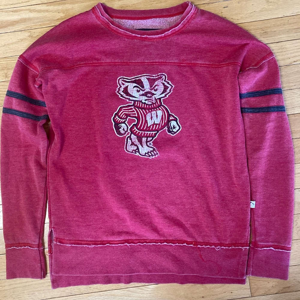 University Of Wisconsin Badgers Crewneck (colosseum)